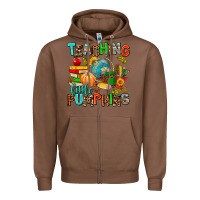 Chestnut christmas jolly teachers Zipper Hoodie - AdoDesignShop