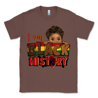 Chestnut i am black history black boy peekaboo juneteenth Classic Tee - CowGirlArtShop