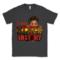 Smoke i am black history black boy peekaboo juneteenth Classic Tee - CowGirlArtShop