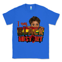 True Royal i am black history black boy peekaboo juneteenth Classic Tee - CowGirlArtShop