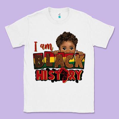 I Am Black History Black Boy Peekaboo Juneteenth Classic Tee Designed By Cowgirlartshop