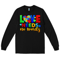 Black love needs no words Long Sleeve Tee - FaDigitalArtStudio