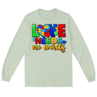 Matcha love needs no words Long Sleeve Tee - FaDigitalArtStudio