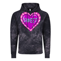 Cloud Black valentine's day hearts Vintage Hoodie - FaDigitalArtStudio