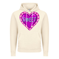 Vintage Artic valentine's day hearts Vintage Hoodie - FaDigitalArtStudio