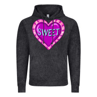 Vintage Black valentine's day hearts Vintage Hoodie - FaDigitalArtStudio