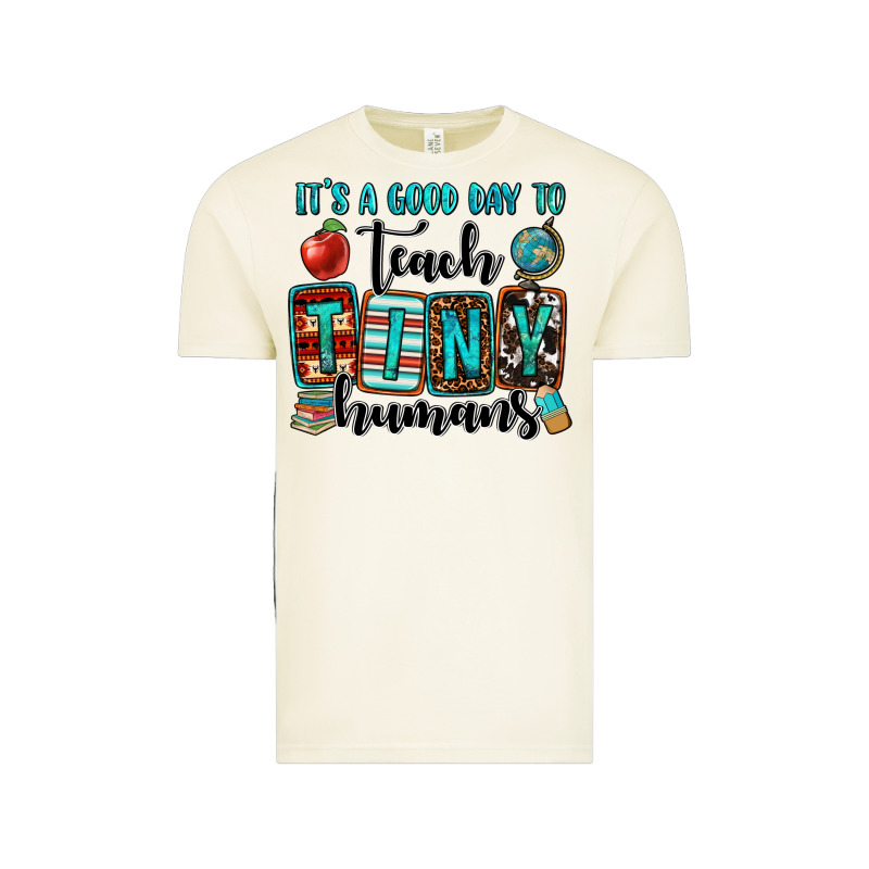 It's A Good Day To Teach Tiny Humans Vintage Tee by OliviaCreatesArt | Teevron