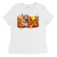 Chinese New Year 2023 Rabbit Year Ladies Tee | Teevron