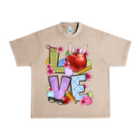 French Oak Easter love Teacher Urban Heavy Tee - OliviaCreatesArt