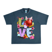 Midnight Navy Easter love Teacher Urban Heavy Tee - OliviaCreatesArt