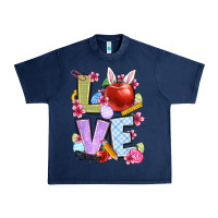 Navy Easter love Teacher Urban Heavy Tee - OliviaCreatesArt