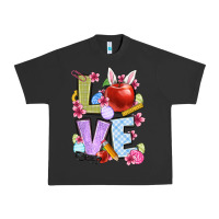 Pigment Black Easter love Teacher Urban Heavy Tee - OliviaCreatesArt