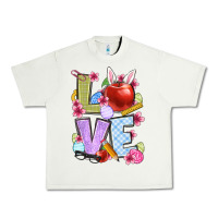 Pistachio Easter love Teacher Urban Heavy Tee - OliviaCreatesArt