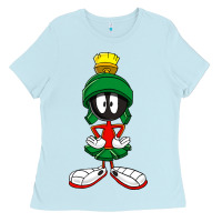 Baby Blue marvin the martian Ladies Tee - baoMotion