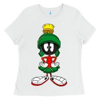 White marvin the martian Ladies Tee - baoMotion