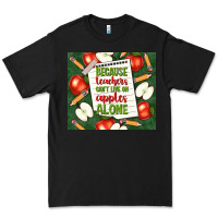 Black because teachers can't live on apples alone tumble Premium Tee - TumblerDesignByShophia