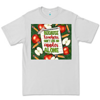 Dove Grey because teachers can't live on apples alone tumble Premium Tee - TumblerDesignByShophia