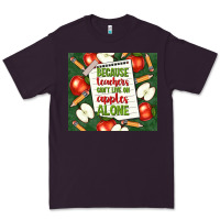 Plum because teachers can't live on apples alone tumble Premium Tee - TumblerDesignByShophia