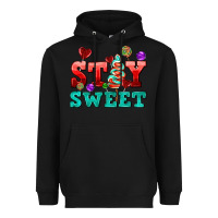 Black stay sweet Heavyweight Hoodie - AdoDesignShop