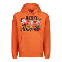 Carrot Merry Christmas Premium Hoodie - CowhideDigitalArt