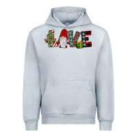 Heather Grey love gnome Urban Hoodie - JahusDesignShop