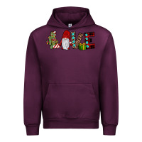 Mauve Wine love gnome Urban Hoodie - JahusDesignShop