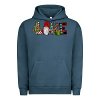 Pigment Midnight Navy love gnome Urban Hoodie - JahusDesignShop