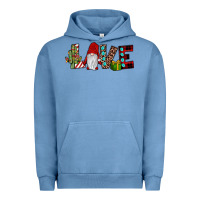 Pigment Pebble Blue love gnome Urban Hoodie - JahusDesignShop