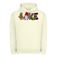 Pigment Pistachio love gnome Urban Hoodie - JahusDesignShop