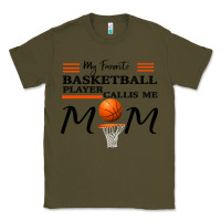 Army Green My Favorite Basketball Player Calls Me Mom Classic Tee - Bettercallsaul