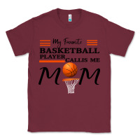 Burgundy My Favorite Basketball Player Calls Me Mom Classic Tee - Bettercallsaul