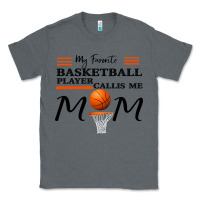 Charcoal Heather My Favorite Basketball Player Calls Me Mom Classic Tee - Bettercallsaul
