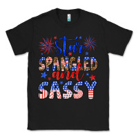Black star spangled and sassy Classic Tee - Artiststas