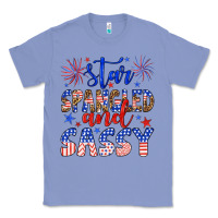 Colony Blue star spangled and sassy Classic Tee - Artiststas