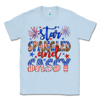 Dusty Blue star spangled and sassy Classic Tee - Artiststas
