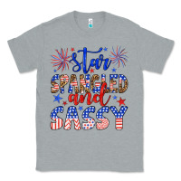 Heather Grey star spangled and sassy Classic Tee - Artiststas