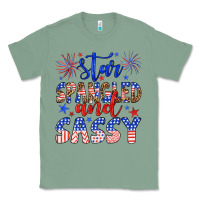 Sage star spangled and sassy Classic Tee - Artiststas