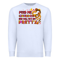 White feed me churros and tell me i am pretty Premium Sweatshirt - AdoDesignShop