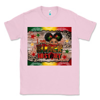 Bubblegum Pink i am black history Classic Tee - CowGirlArtShop