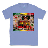 Colony Blue i am black history Classic Tee - CowGirlArtShop