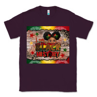 Plum i am black history Classic Tee - CowGirlArtShop