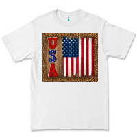 White america usa flag tumbler Premium Tee - TumblerDesignByShophia