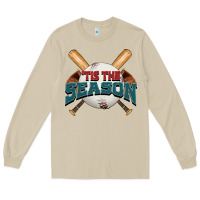Mushroom 'tis the season baseball Long Sleeve Tee - FaDigitalArtStudio