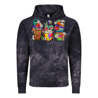 Cloud Black hippie coffee cups bbs Vintage Hoodie - BundleAndBundleShop