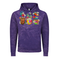 Cloud Purple hippie coffee cups bbs Vintage Hoodie - BundleAndBundleShop