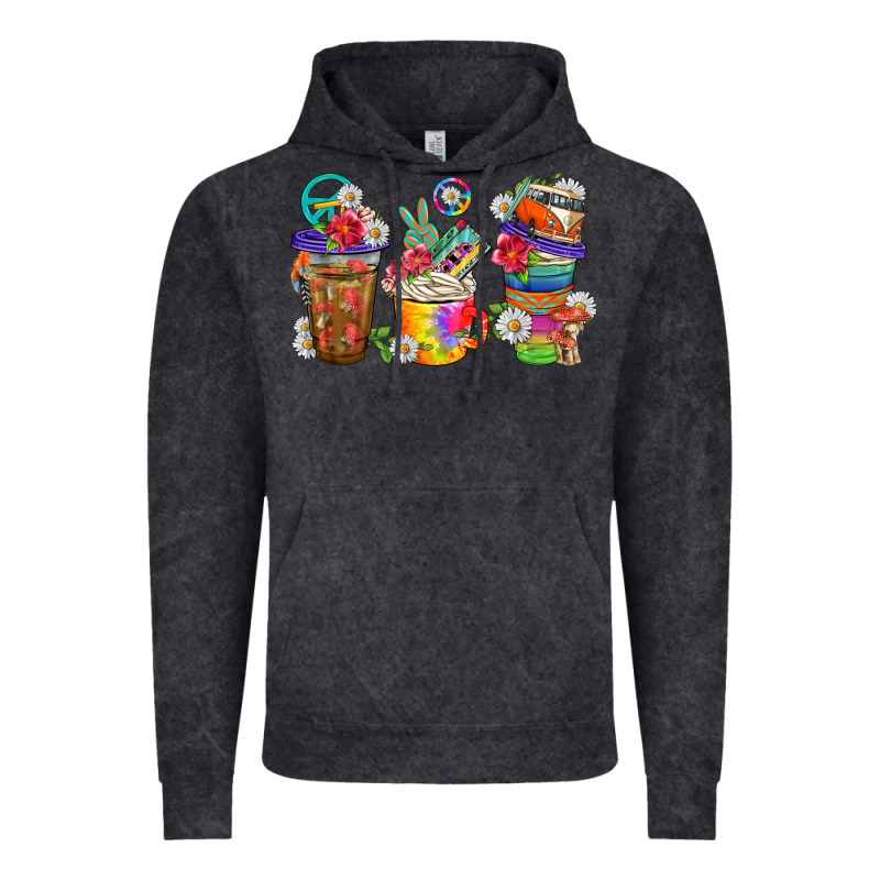 Hippie Coffee Cups Bbs Vintage Hoodie by BundleAndBundleShop | Teevron