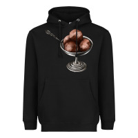 Black Chocolate ice cream Heavyweight Hoodie - AdoDesignShop