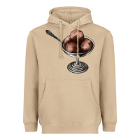 Mushroom Chocolate ice cream Heavyweight Hoodie - AdoDesignShop