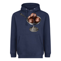 Navy Chocolate ice cream Heavyweight Hoodie - AdoDesignShop