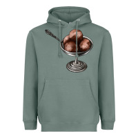 Sage Chocolate ice cream Heavyweight Hoodie - AdoDesignShop